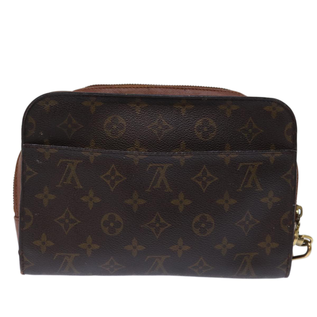 LOUIS VUITTON Monogram Orsay Clutch Bag M51790 LV Auth 71966