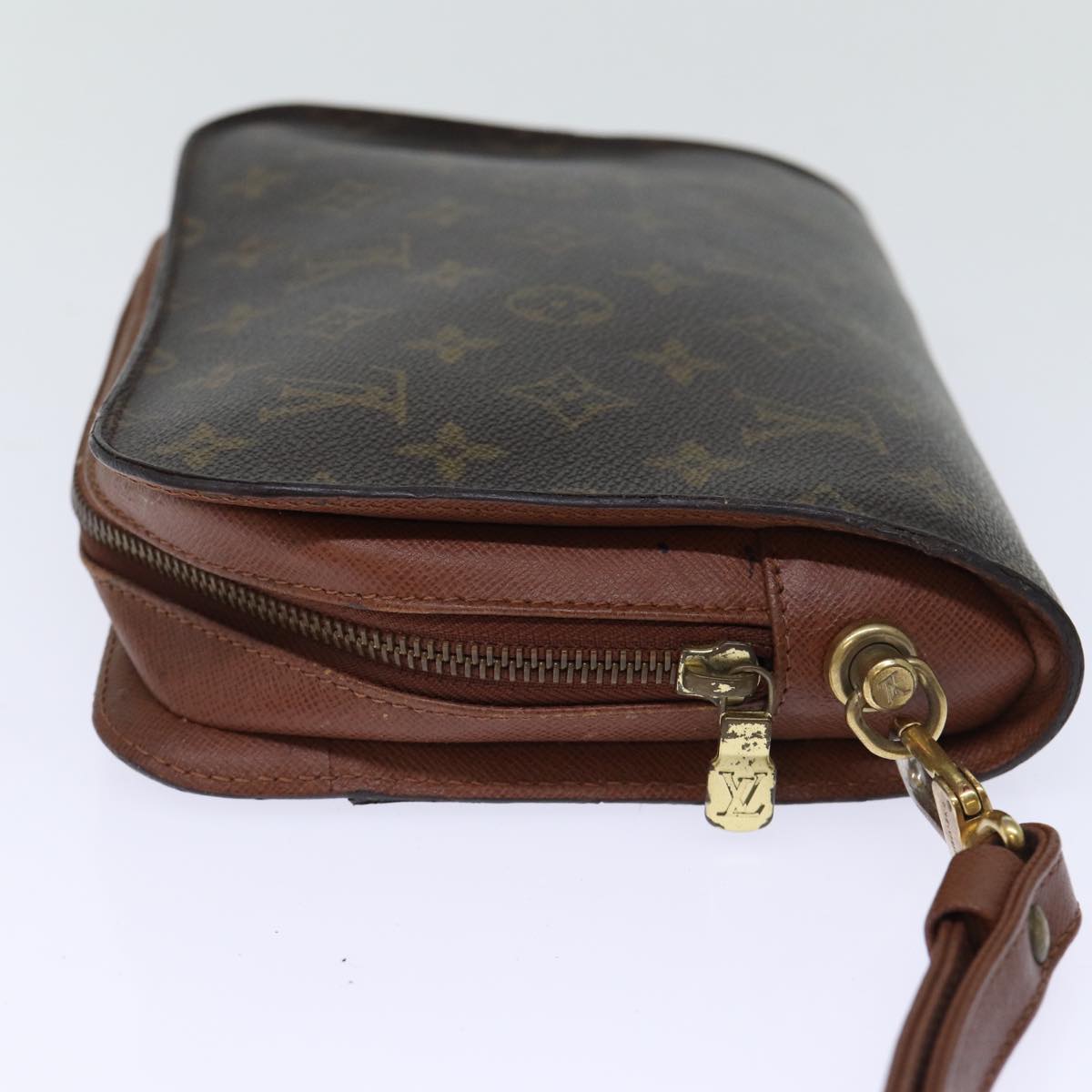 LOUIS VUITTON Monogram Orsay Clutch Bag M51790 LV Auth 71966