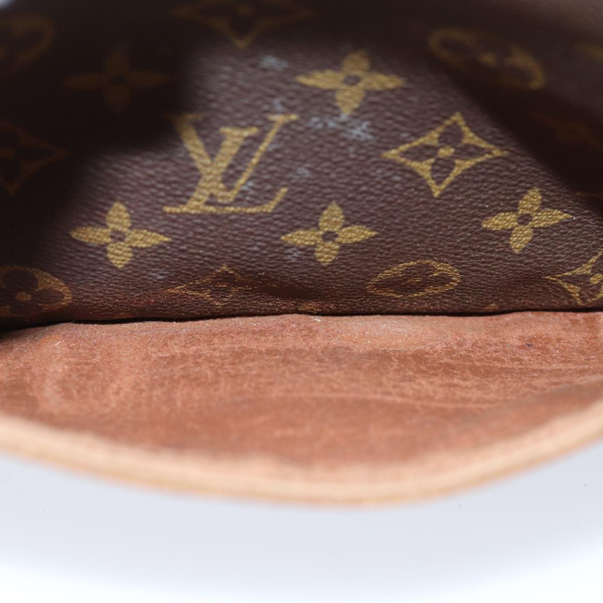 LOUIS VUITTON Monogram Compiegne 28 Clutch Bag M51845 LV Auth 71975