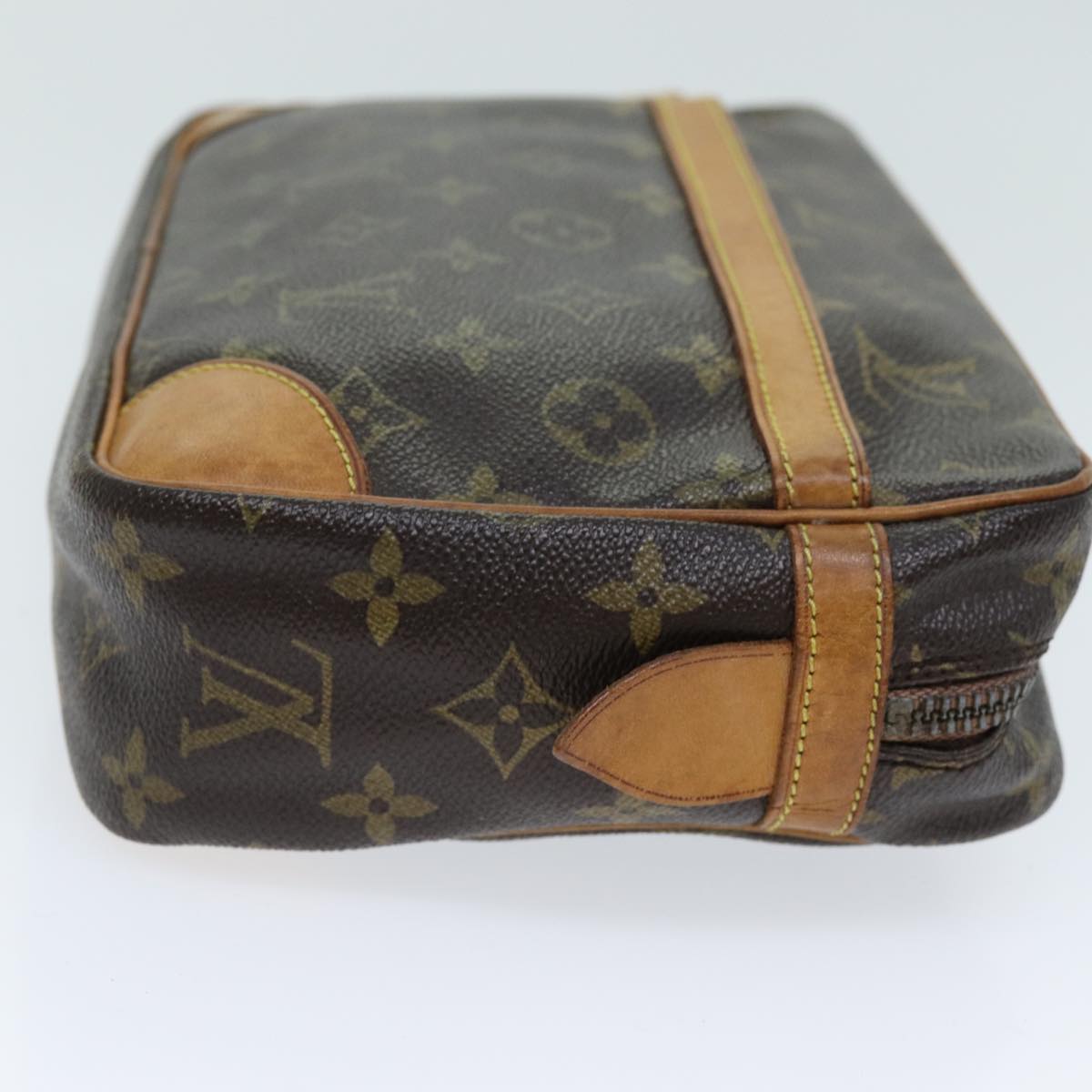 LOUIS VUITTON Monogram Compiegne 28 Clutch Bag M51845 LV Auth 71975