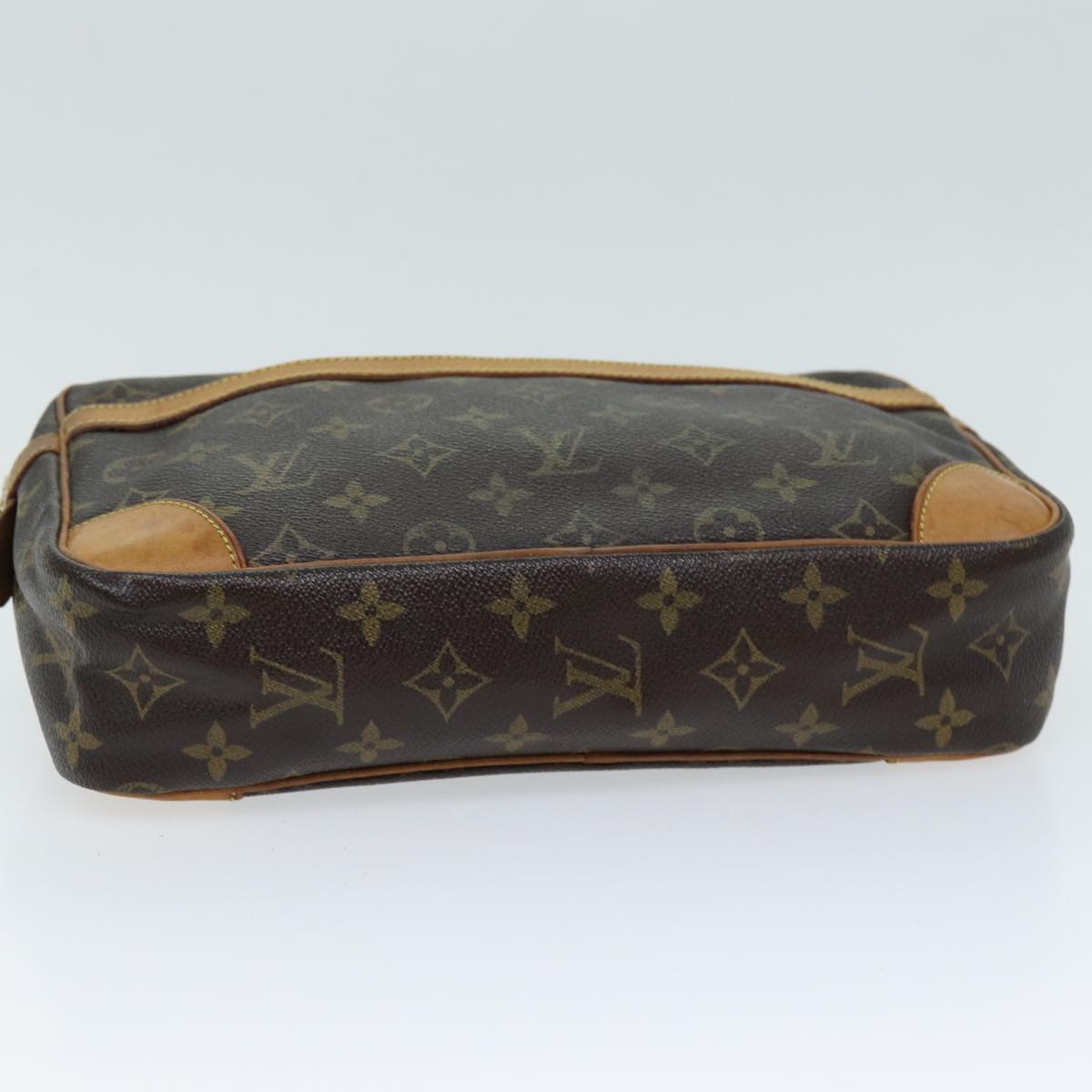 LOUIS VUITTON Monogram Compiegne 28 Clutch Bag M51845 LV Auth 71975