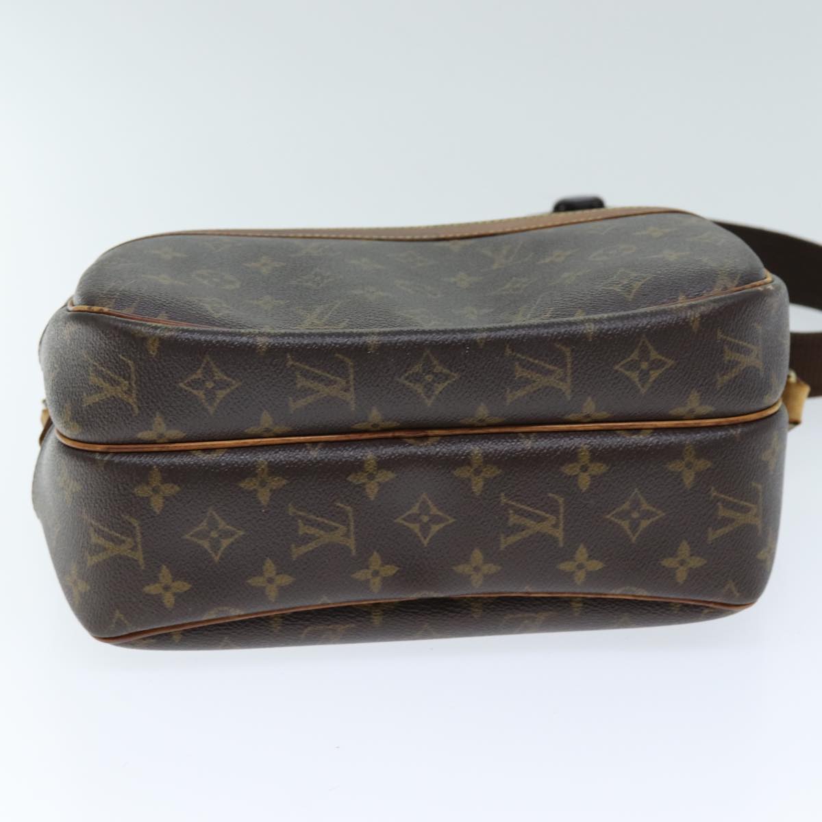 LOUIS VUITTON Monogram Reporter PM Shoulder Bag M45254 LV Auth 71989