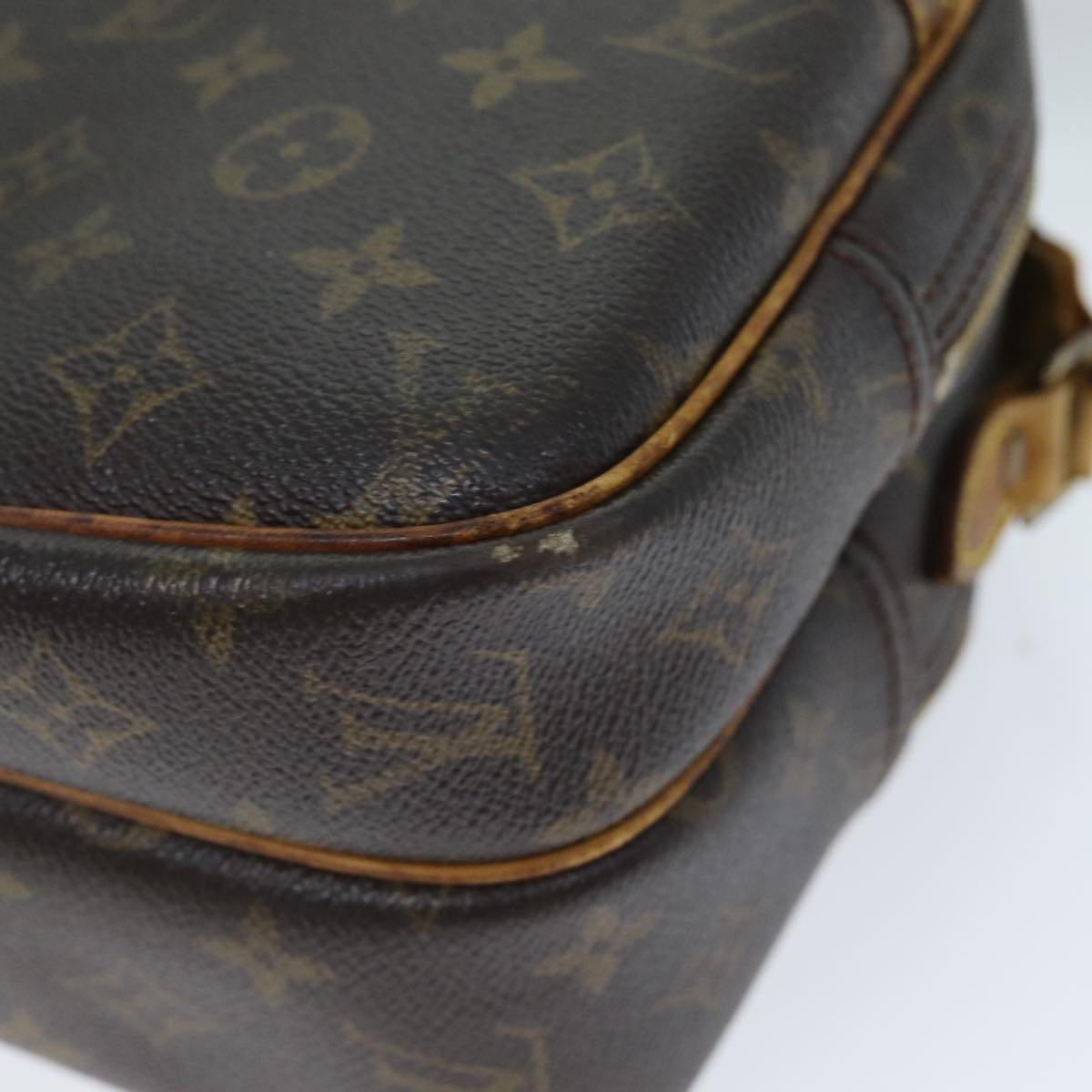 LOUIS VUITTON Monogram Reporter PM Shoulder Bag M45254 LV Auth 71989