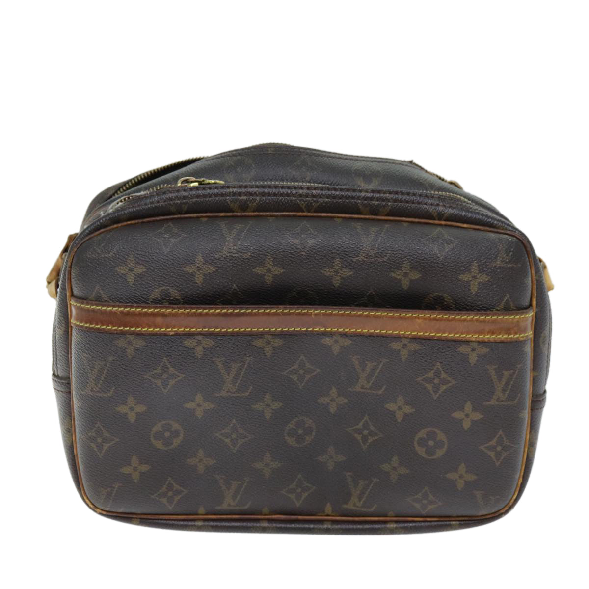 LOUIS VUITTON Monogram Reporter PM Shoulder Bag M45254 LV Auth 71989