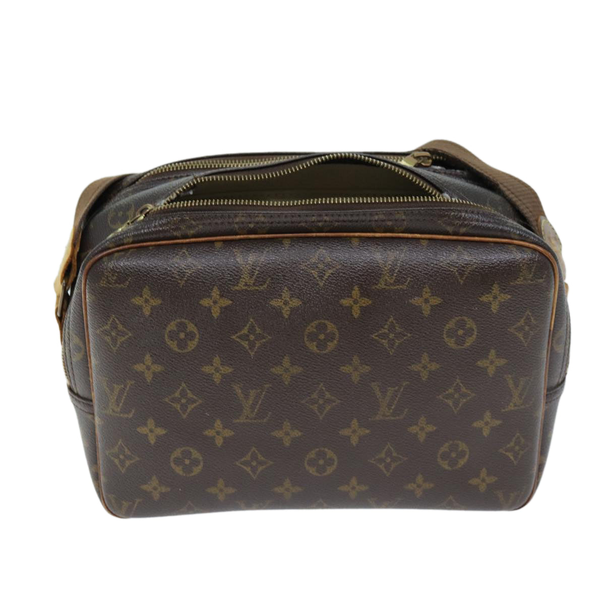 LOUIS VUITTON Monogram Reporter PM Shoulder Bag M45254 LV Auth 71989