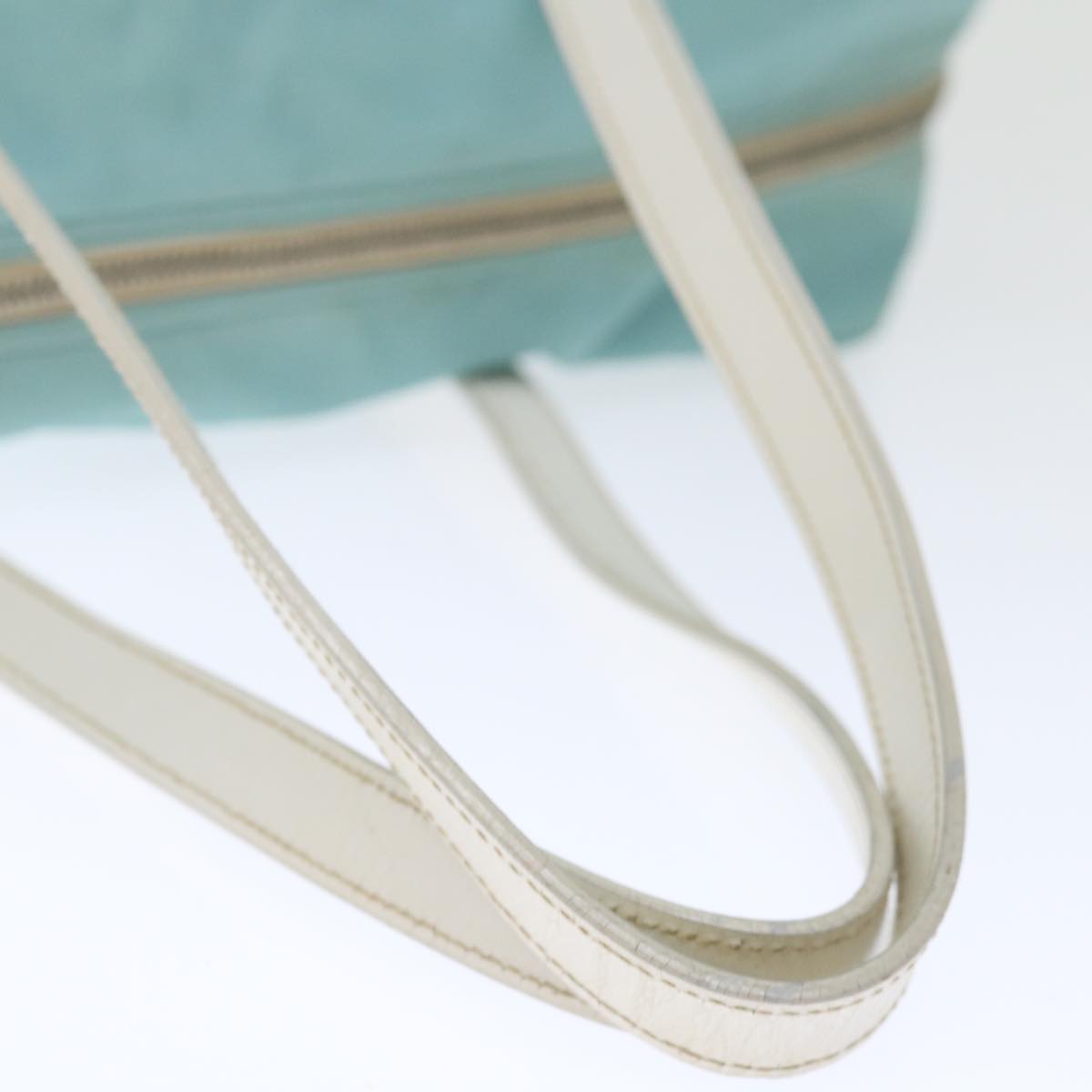 PRADA Shoulder Bag Nylon Light Blue Auth 72016