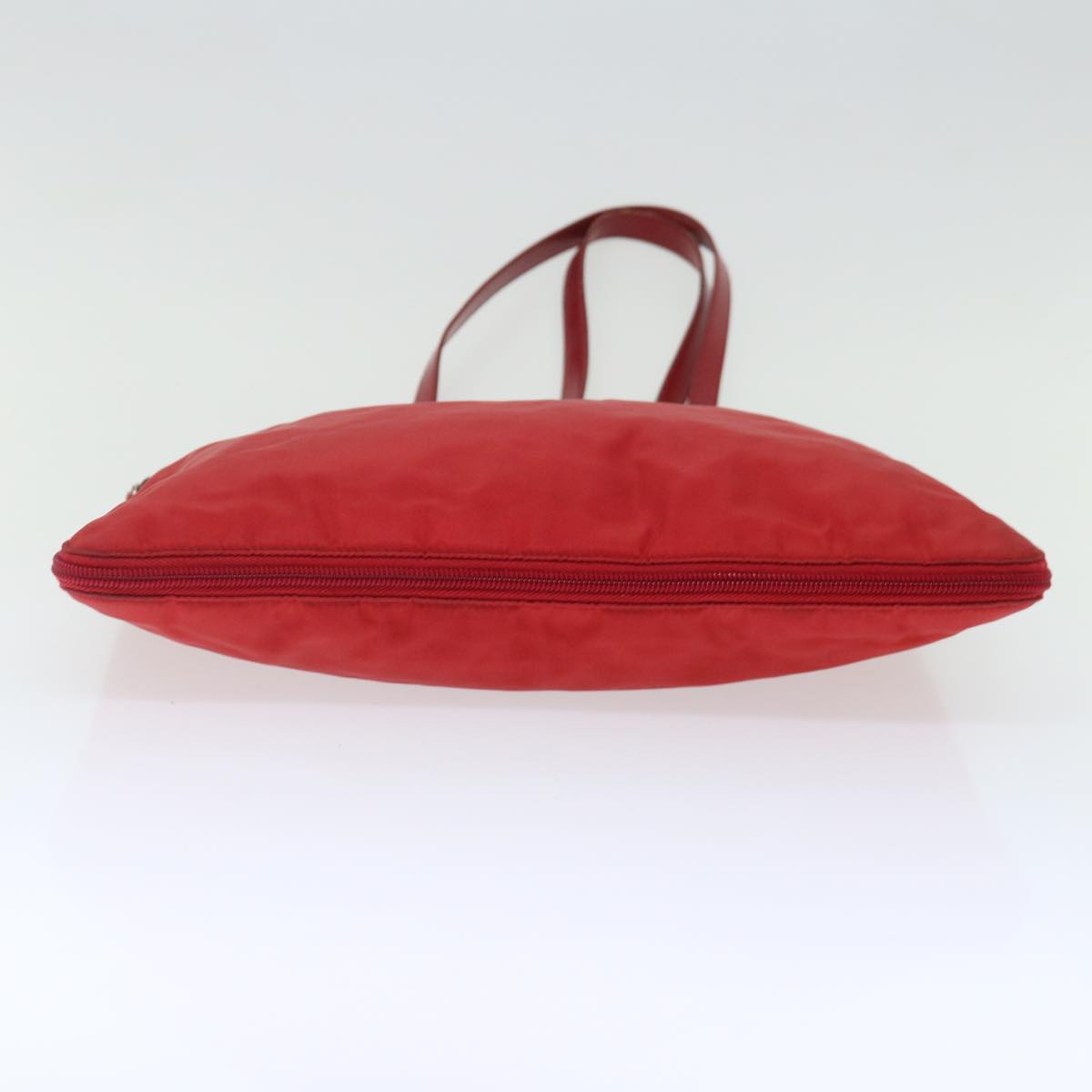 PRADA Shoulder Bag Nylon Red Auth 72021