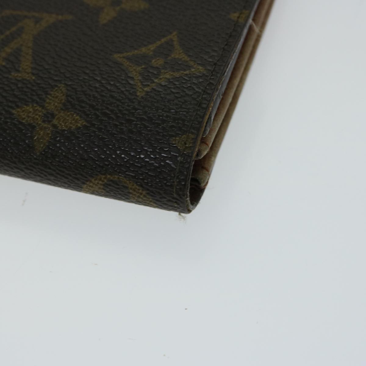 LOUIS VUITTON Monogram Pochette Porte Monnaie Credit Wallet M61725 Auth 72124