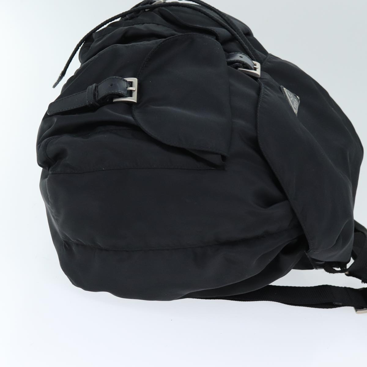 PRADA Backpack Nylon Black Auth 72146