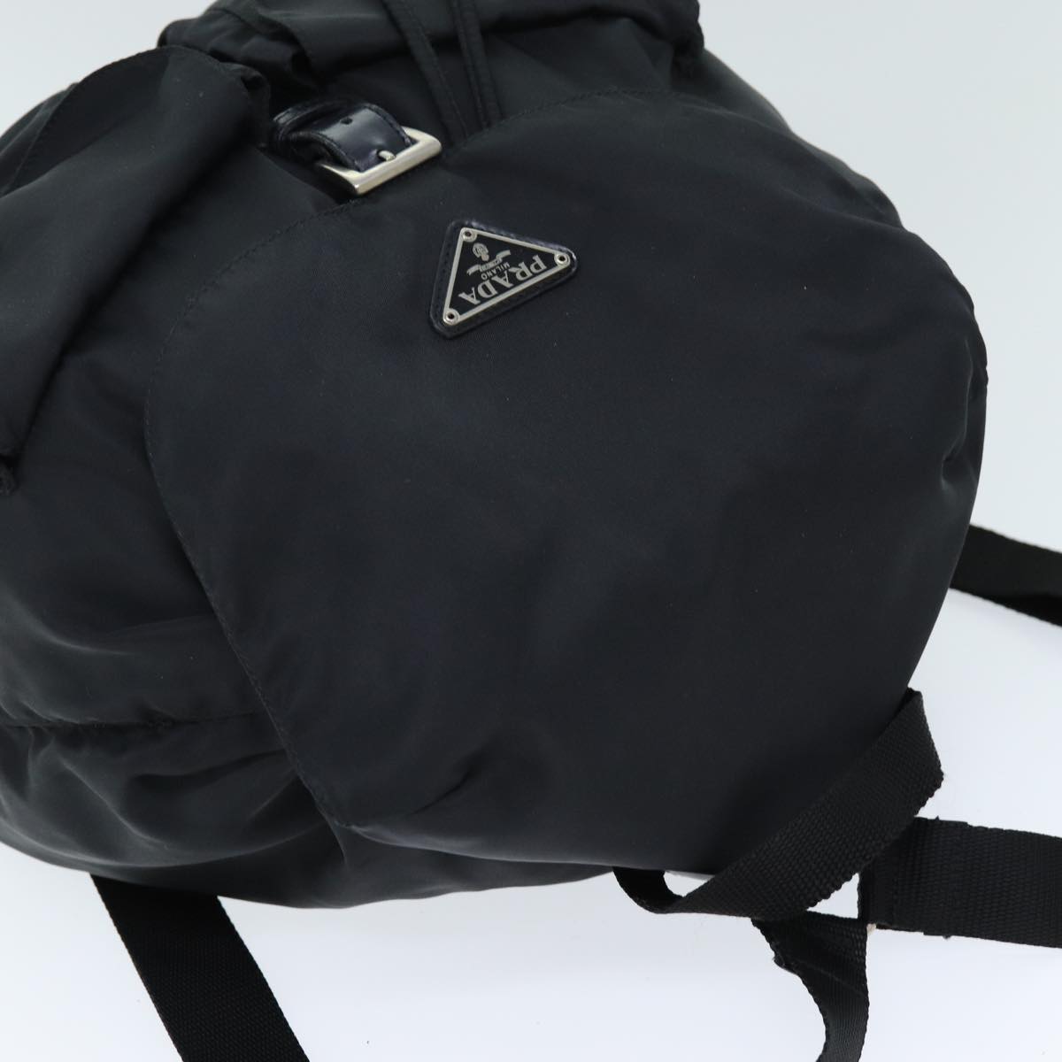 PRADA Backpack Nylon Black Auth 72146