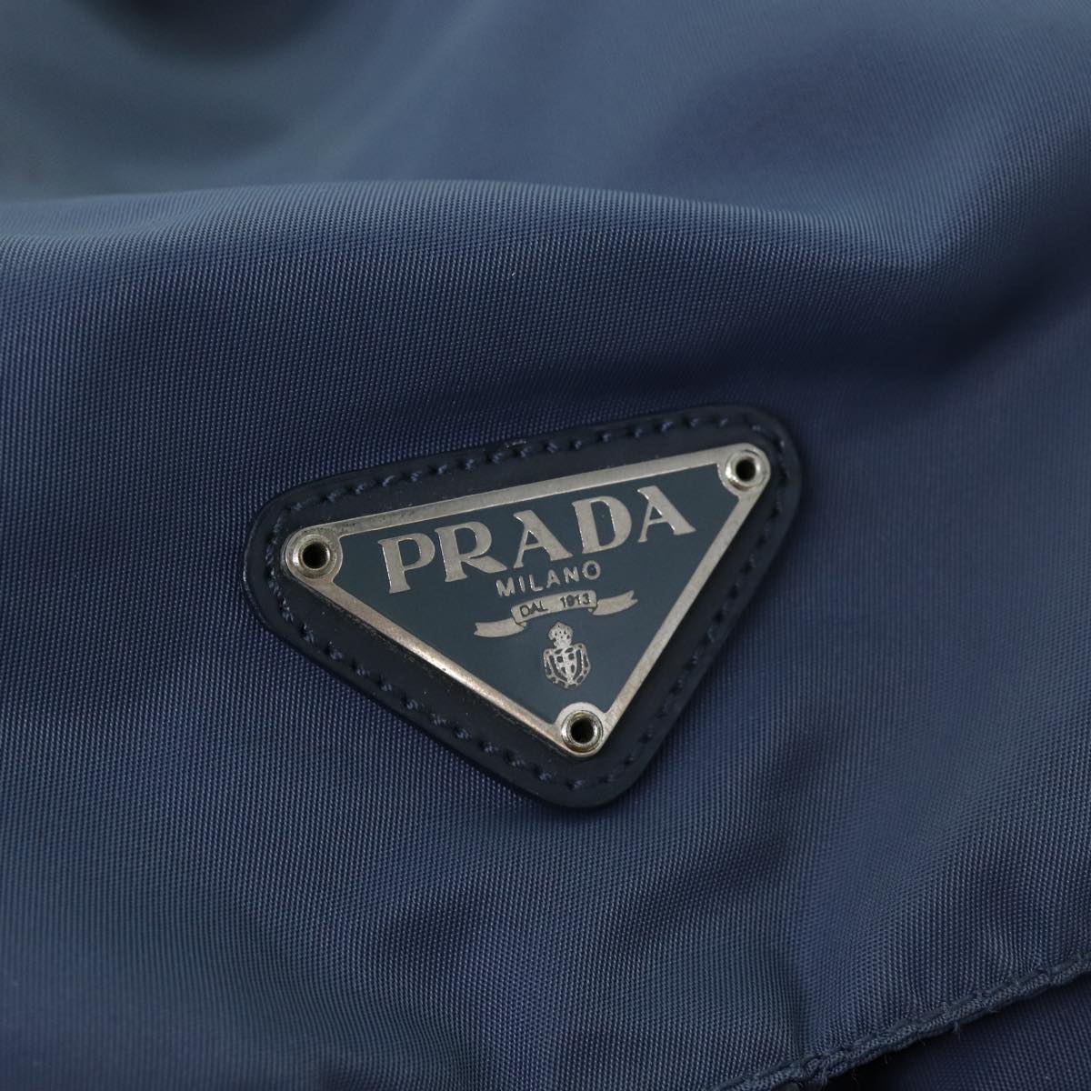 PRADA Backpack Nylon Blue Auth 72169