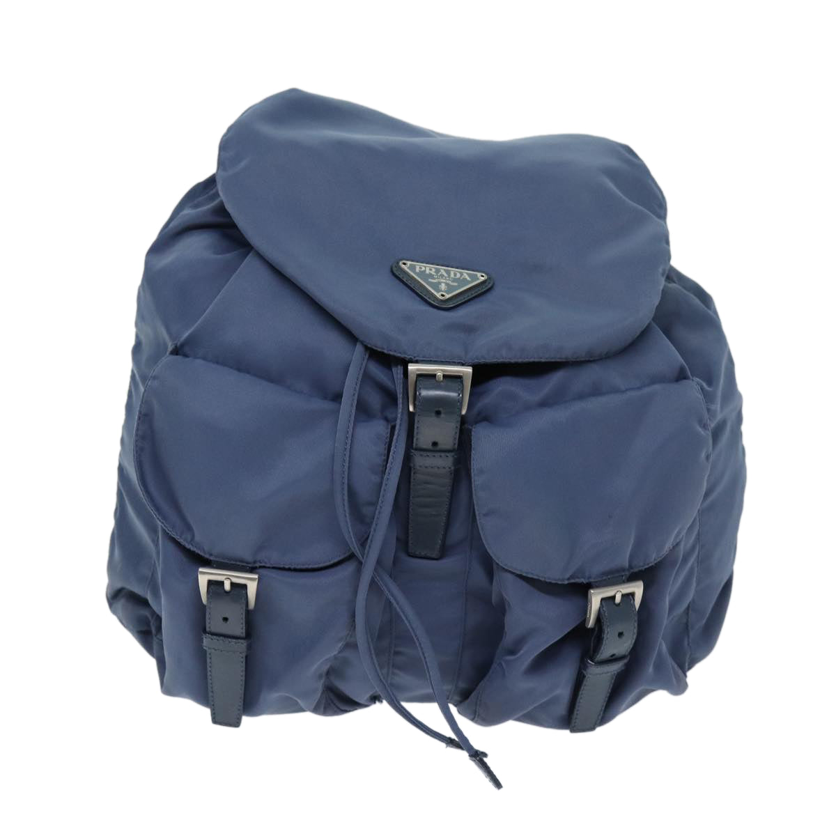 PRADA Backpack Nylon Blue Auth 72169