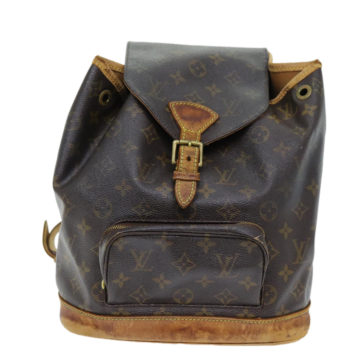 LOUIS VUITTON Monogram Montsouris MM Backpack M51136 LV Auth 72200