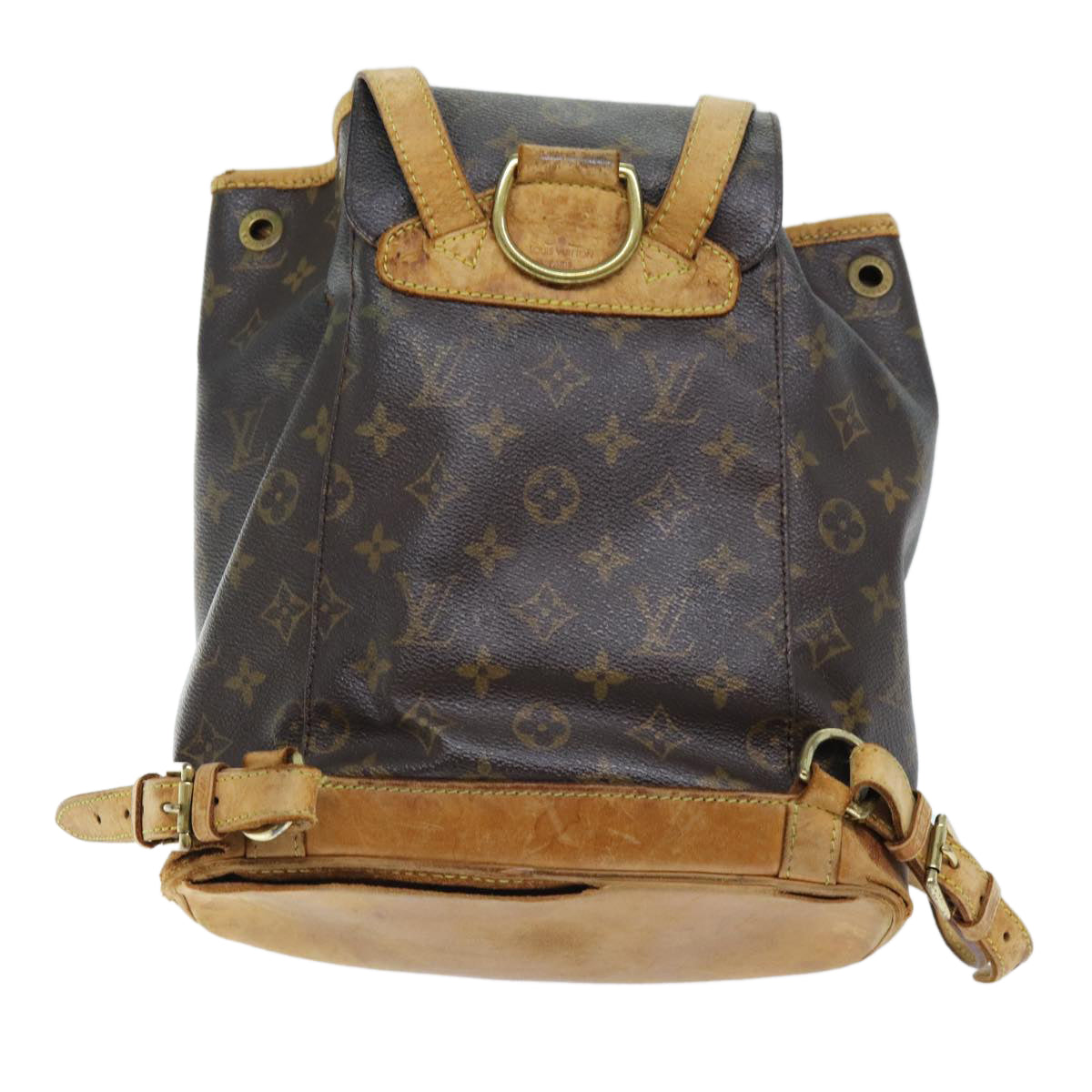 LOUIS VUITTON Monogram Montsouris MM Backpack M51136 LV Auth 72200