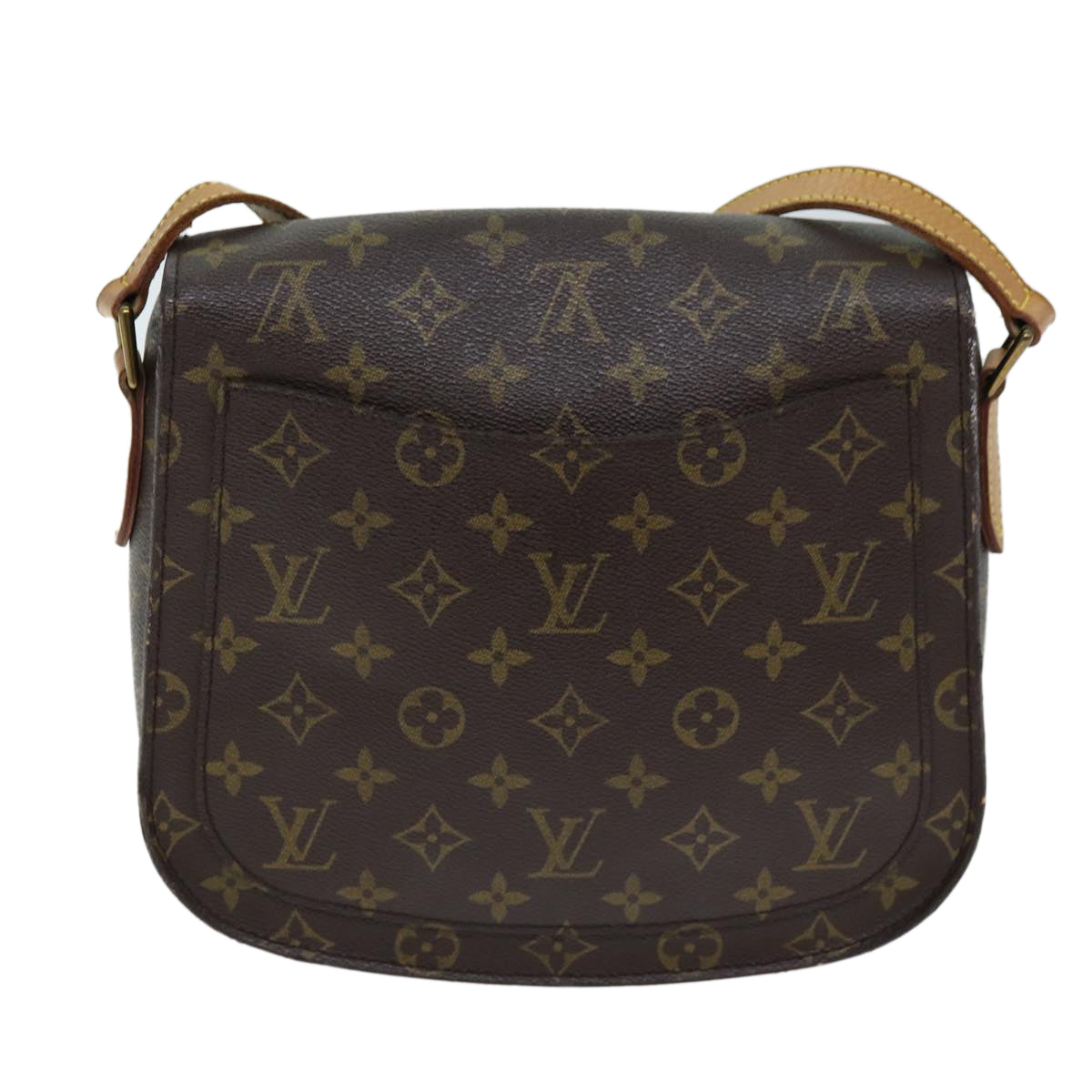 LOUIS VUITTON Monogram Saint Cloud GM Shoulder Bag M51242 LV Auth 72221