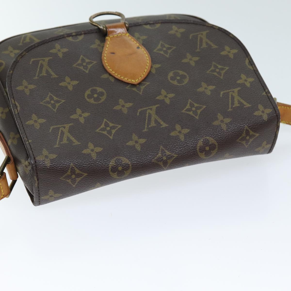 LOUIS VUITTON Monogram Saint Cloud GM Shoulder Bag M51242 LV Auth 72221