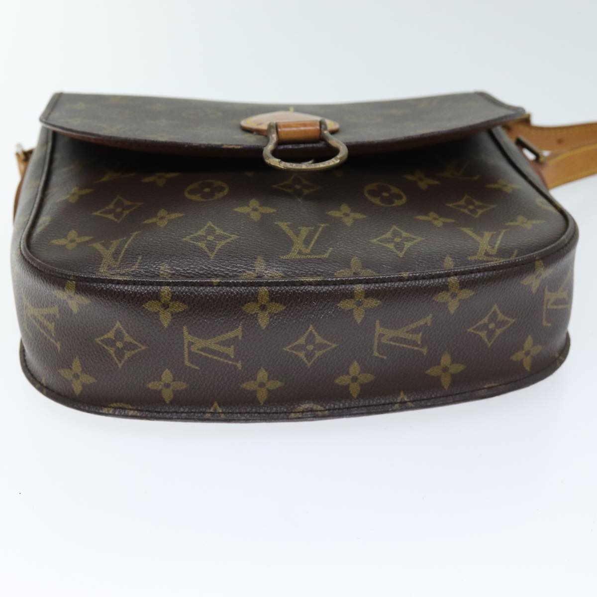 LOUIS VUITTON Monogram Saint Cloud GM Shoulder Bag M51242 LV Auth 72221