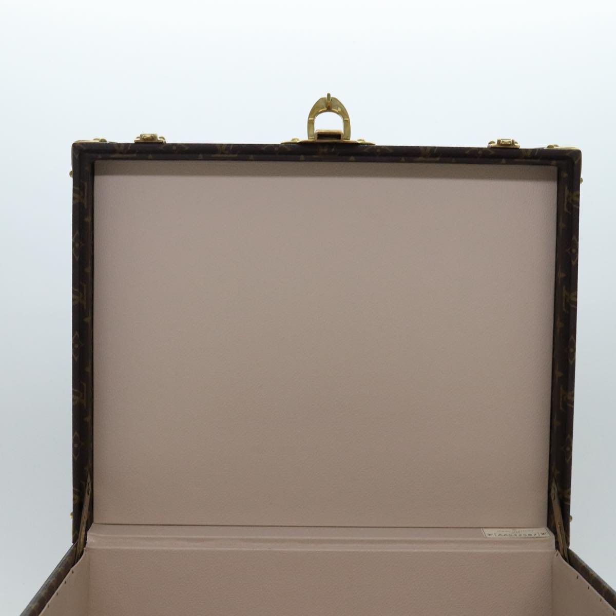 LOUIS VUITTON Monogram Attache Case Trunk SPO LV Auth 72245S