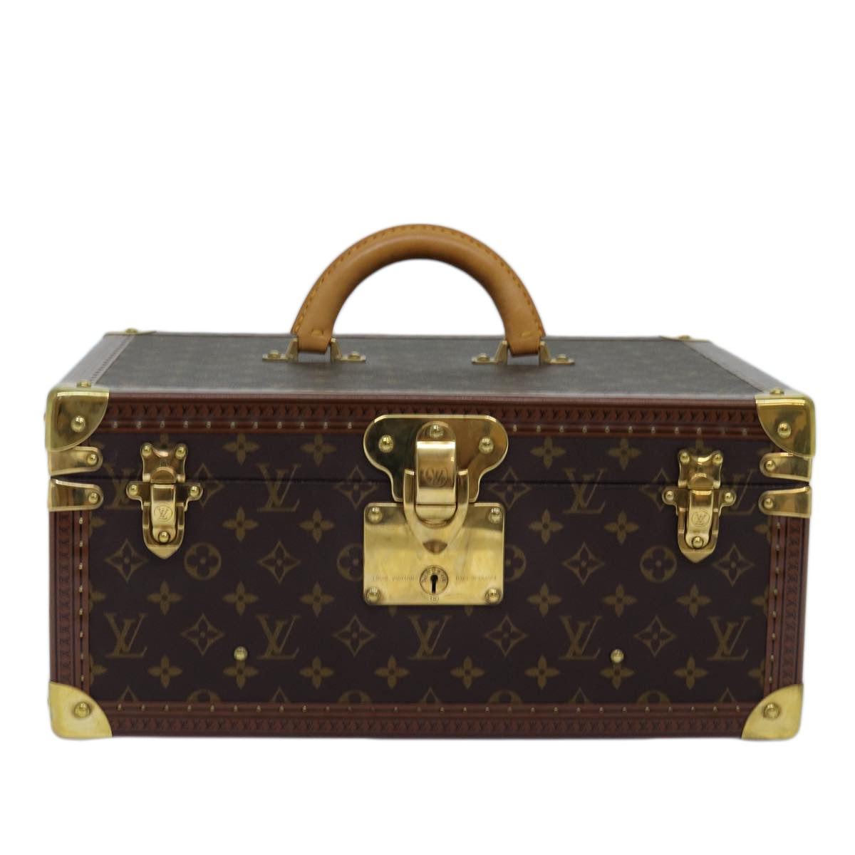 LOUIS VUITTON Monogram Attache Case Trunk SPO LV Auth 72245S