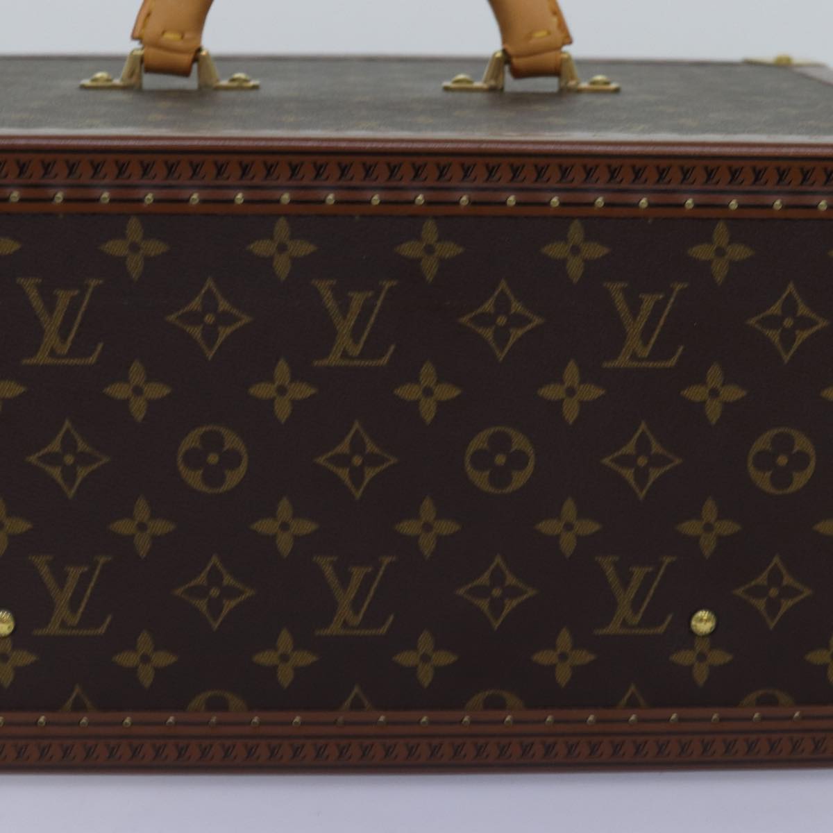 LOUIS VUITTON Monogram Attache Case Trunk SPO LV Auth 72245S