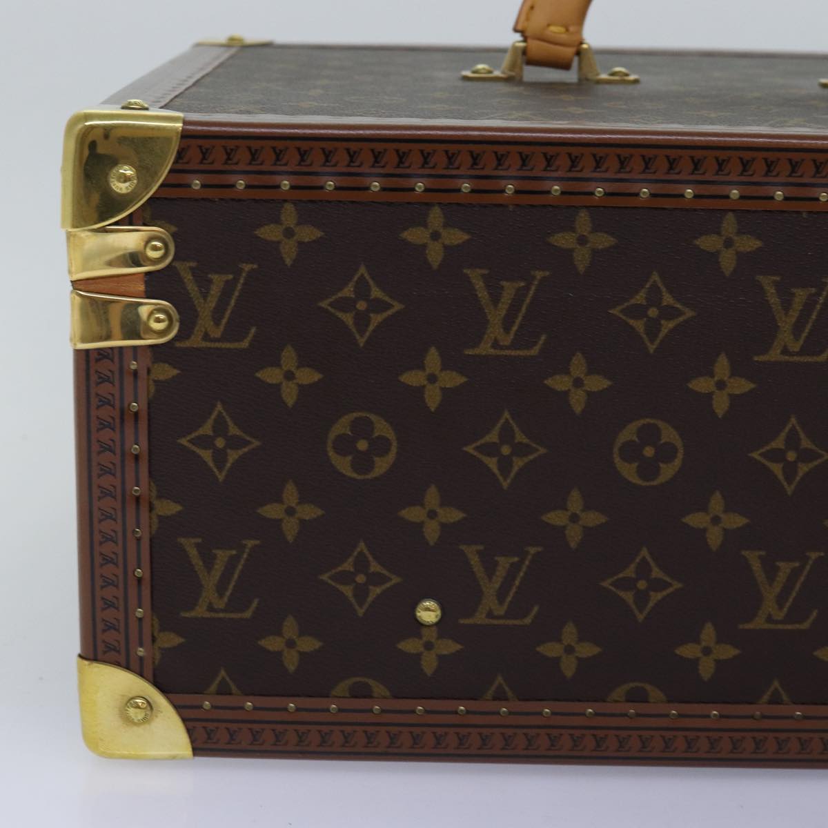 LOUIS VUITTON Monogram Attache Case Trunk SPO LV Auth 72245S