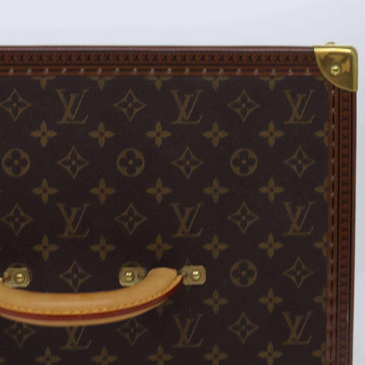 LOUIS VUITTON Monogram Attache Case Trunk SPO LV Auth 72245S