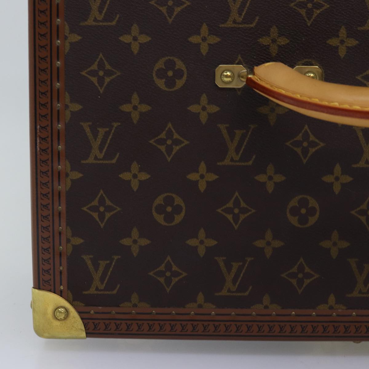LOUIS VUITTON Monogram Attache Case Trunk SPO LV Auth 72245S