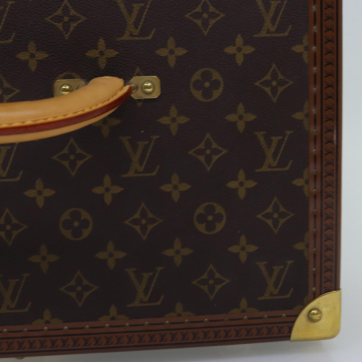 LOUIS VUITTON Monogram Attache Case Trunk SPO LV Auth 72245S