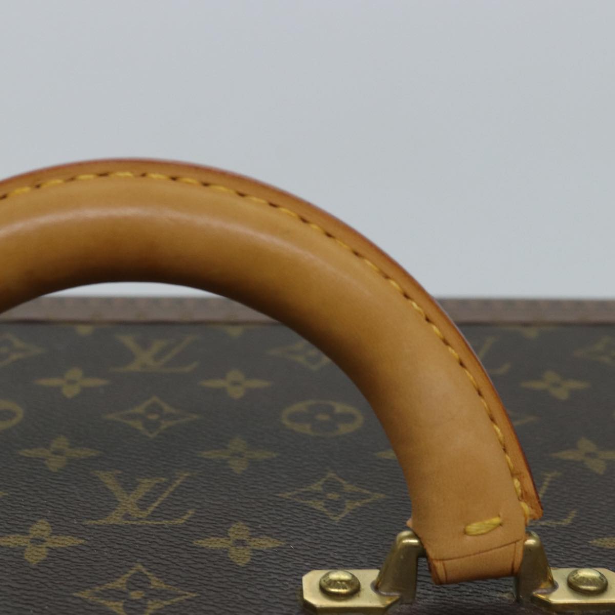 LOUIS VUITTON Monogram Attache Case Trunk SPO LV Auth 72245S
