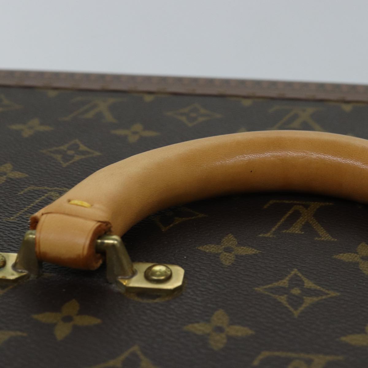 LOUIS VUITTON Monogram Attache Case Trunk SPO LV Auth 72245S