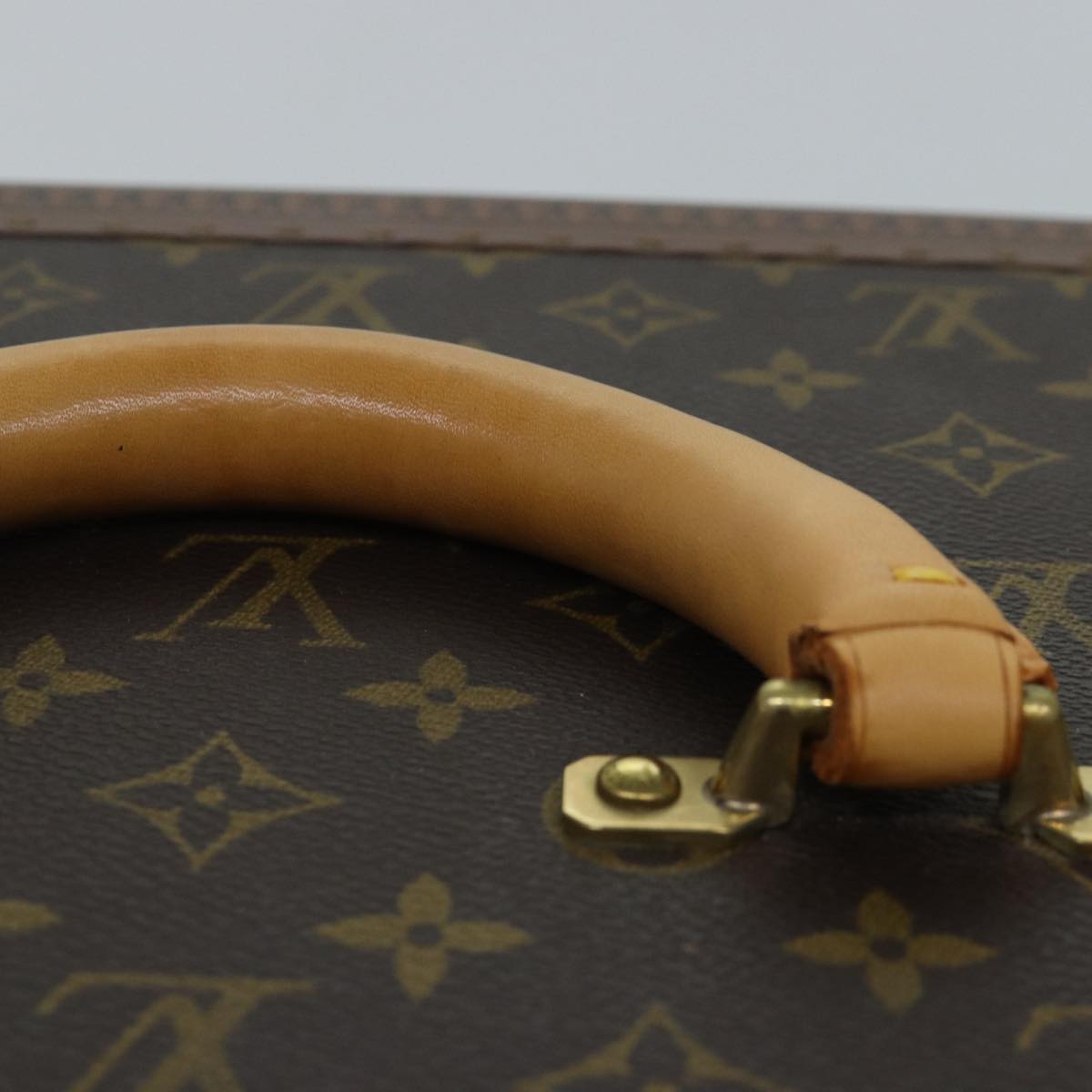 LOUIS VUITTON Monogram Attache Case Trunk SPO LV Auth 72245S