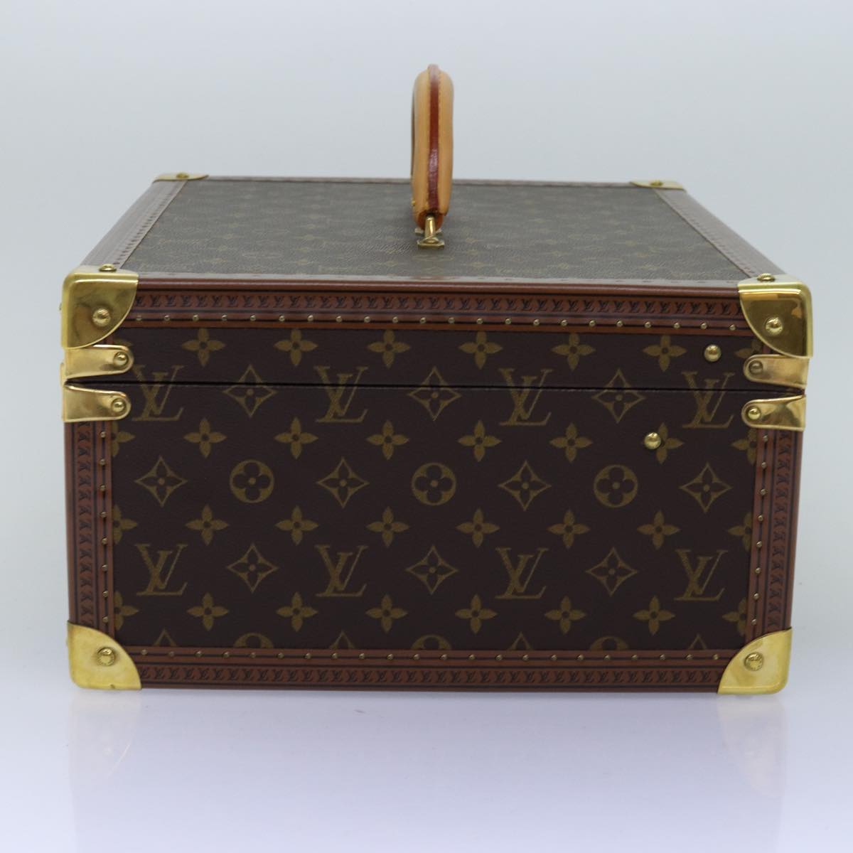 LOUIS VUITTON Monogram Attache Case Trunk SPO LV Auth 72245S