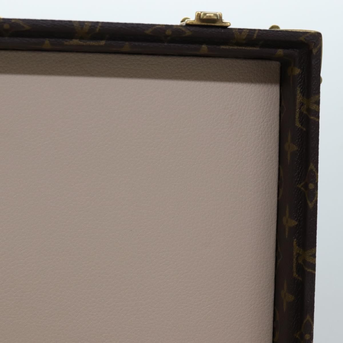 LOUIS VUITTON Monogram Attache Case Trunk SPO LV Auth 72245S