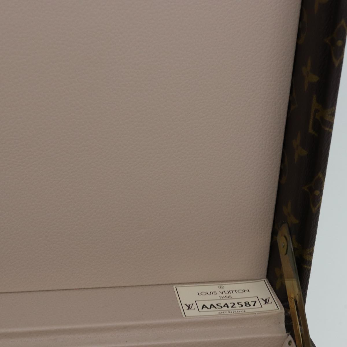 LOUIS VUITTON Monogram Attache Case Trunk SPO LV Auth 72245S