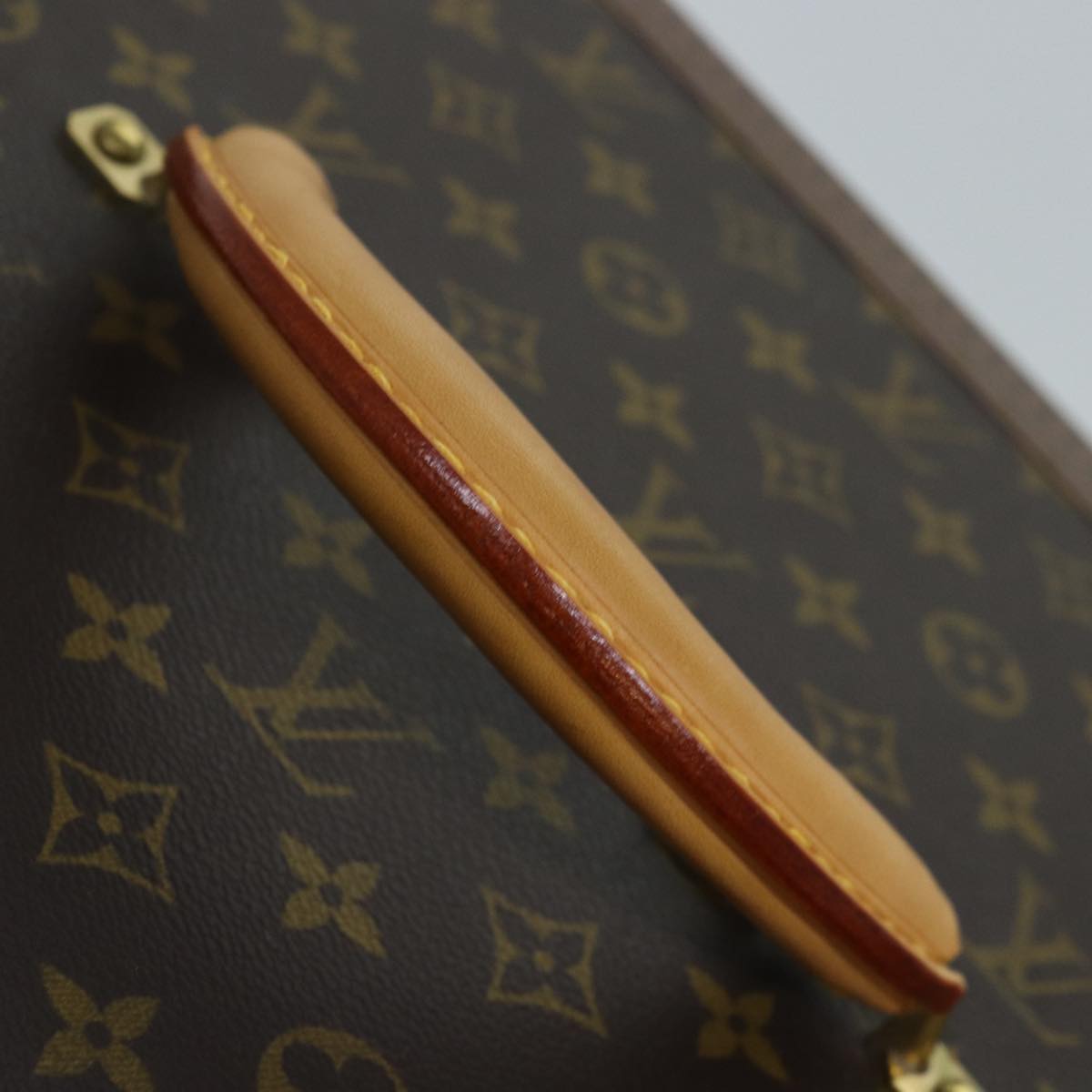 LOUIS VUITTON Monogram Attache Case Trunk SPO LV Auth 72245S