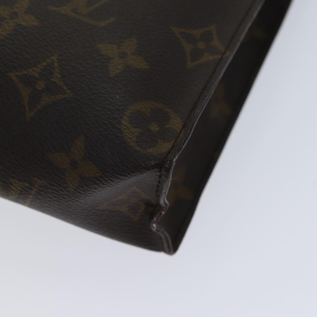 LOUIS VUITTON Monogram Poche Toilette 26 Pouch M47542 LV Auth 72300