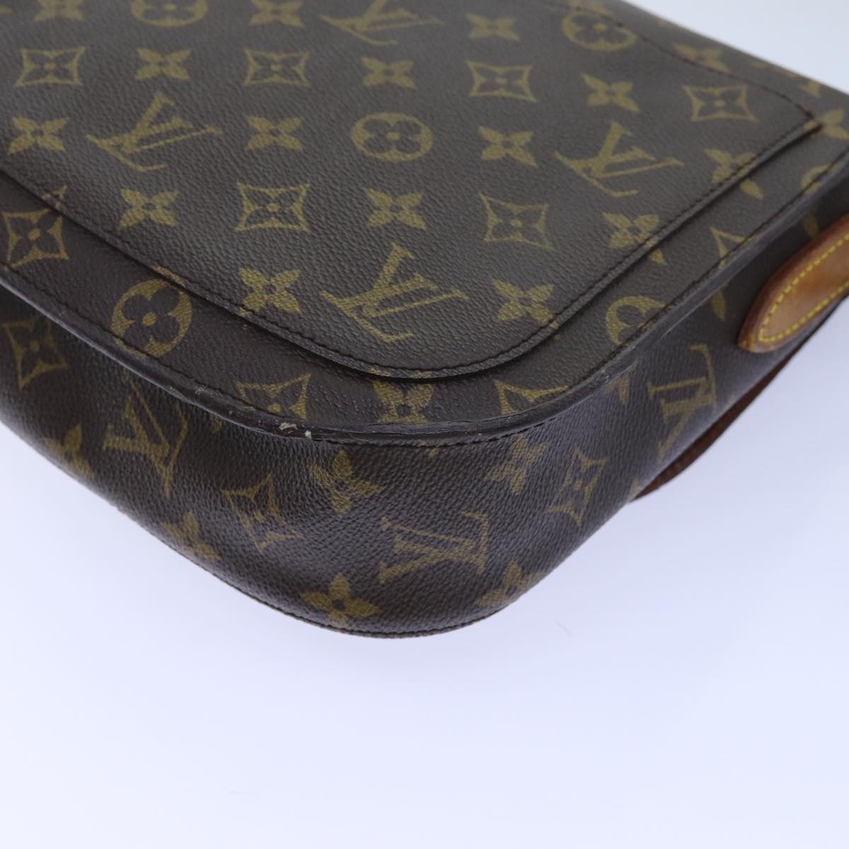 LOUIS VUITTON Monogram Saint Cloud GM Shoulder Bag M51242 LV Auth 72335