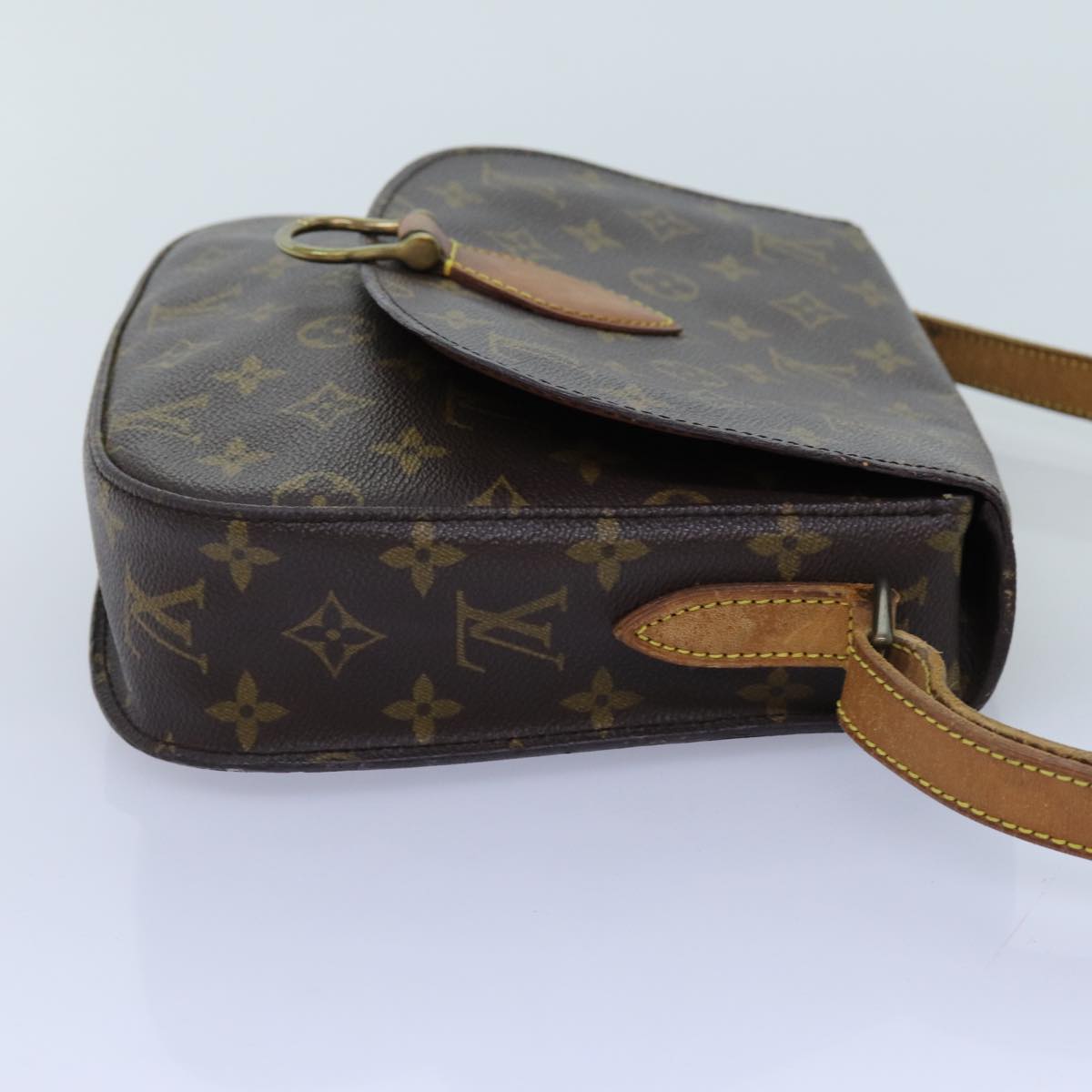 LOUIS VUITTON Monogram Saint Cloud GM Shoulder Bag M51242 LV Auth 72335