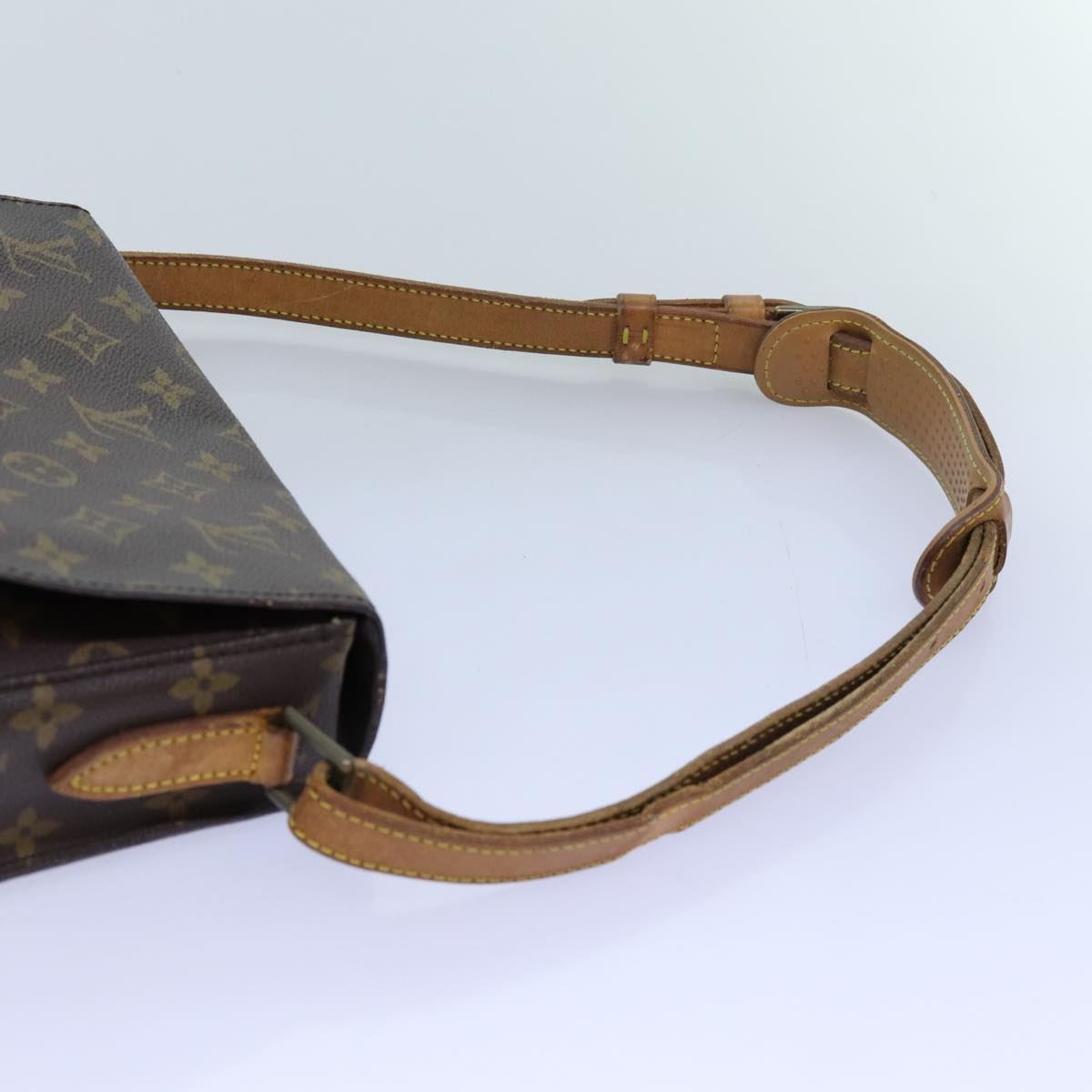 LOUIS VUITTON Monogram Saint Cloud GM Shoulder Bag M51242 LV Auth 72335