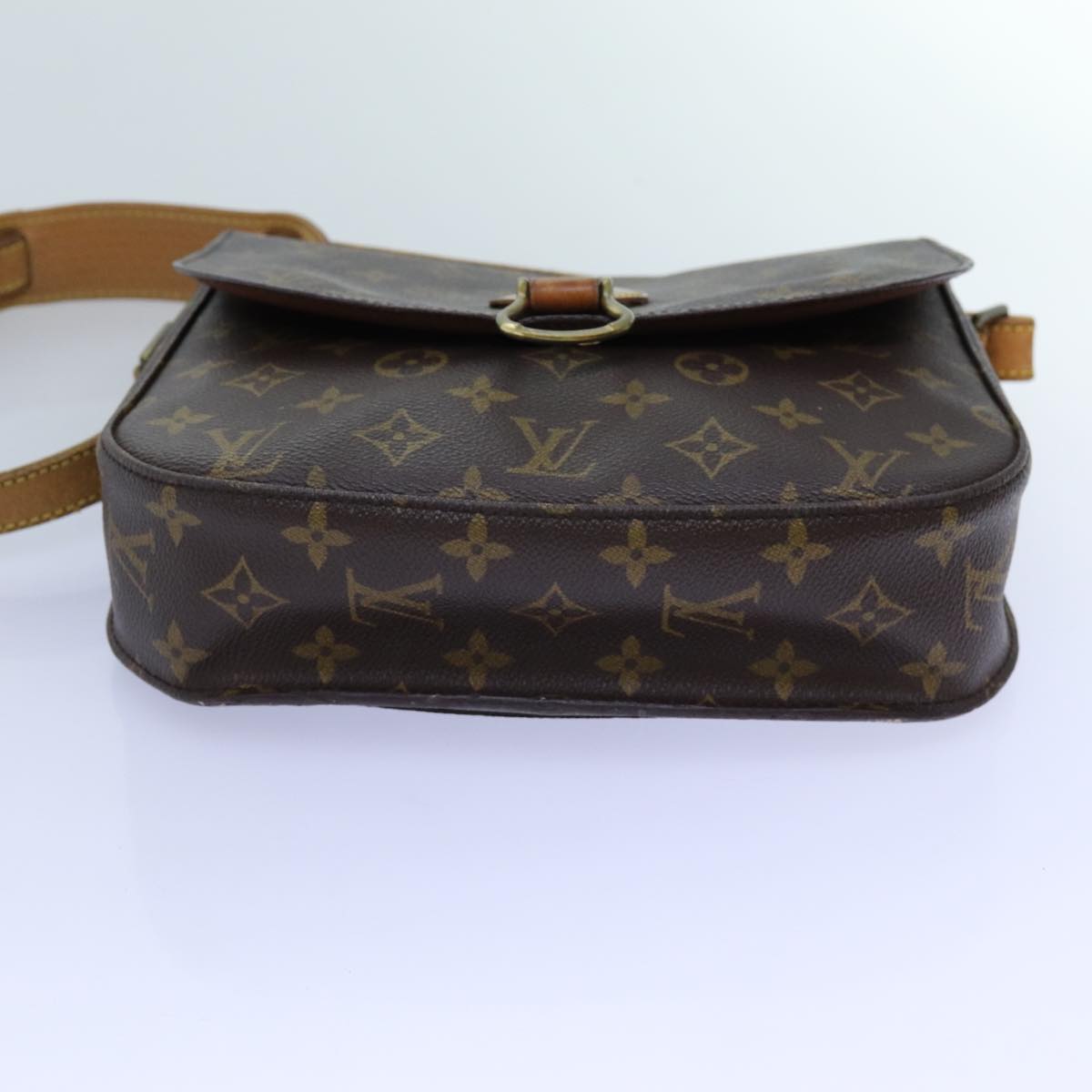 LOUIS VUITTON Monogram Saint Cloud GM Shoulder Bag M51242 LV Auth 72335