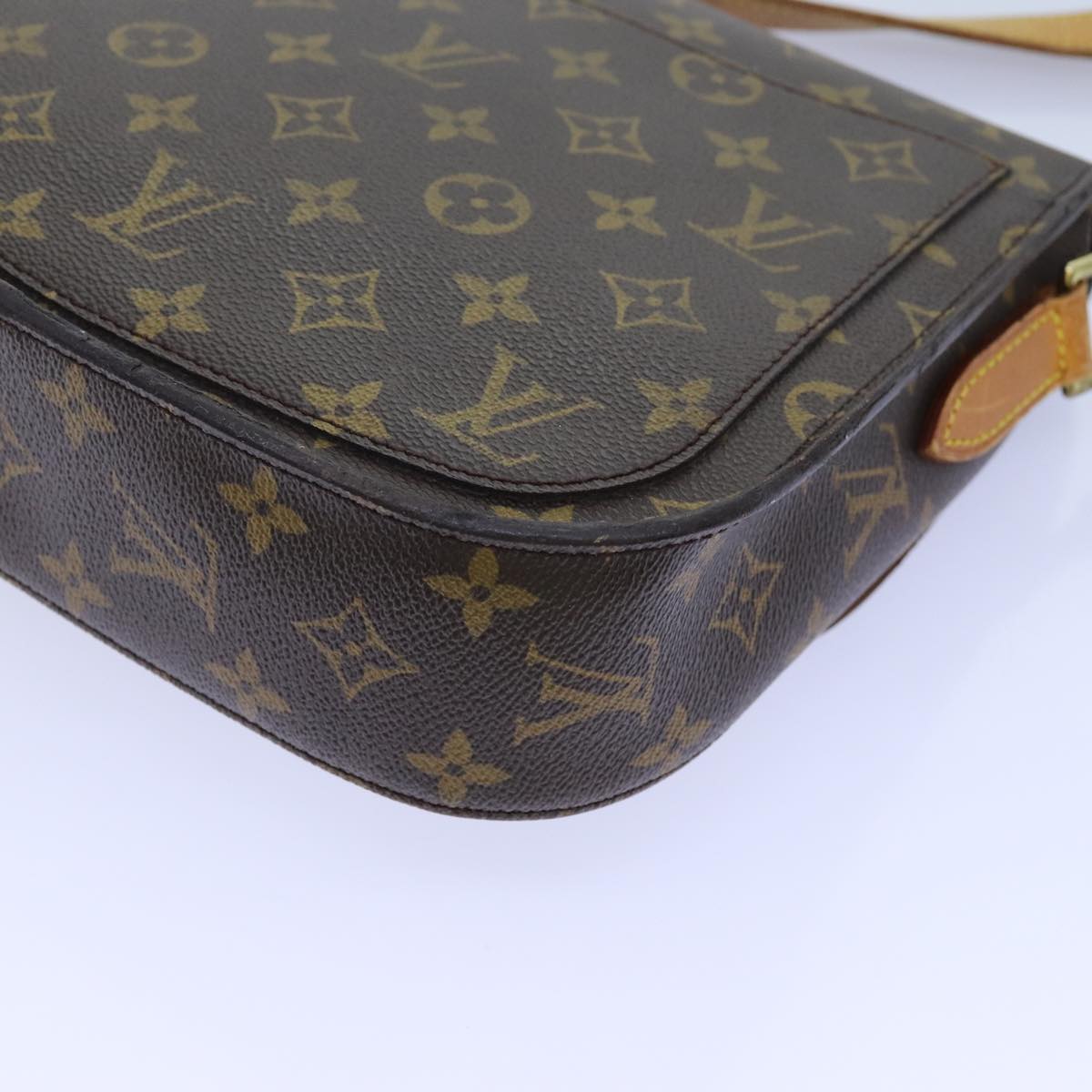 LOUIS VUITTON Monogram Saint Cloud GM Shoulder Bag M51242 LV Auth 72341