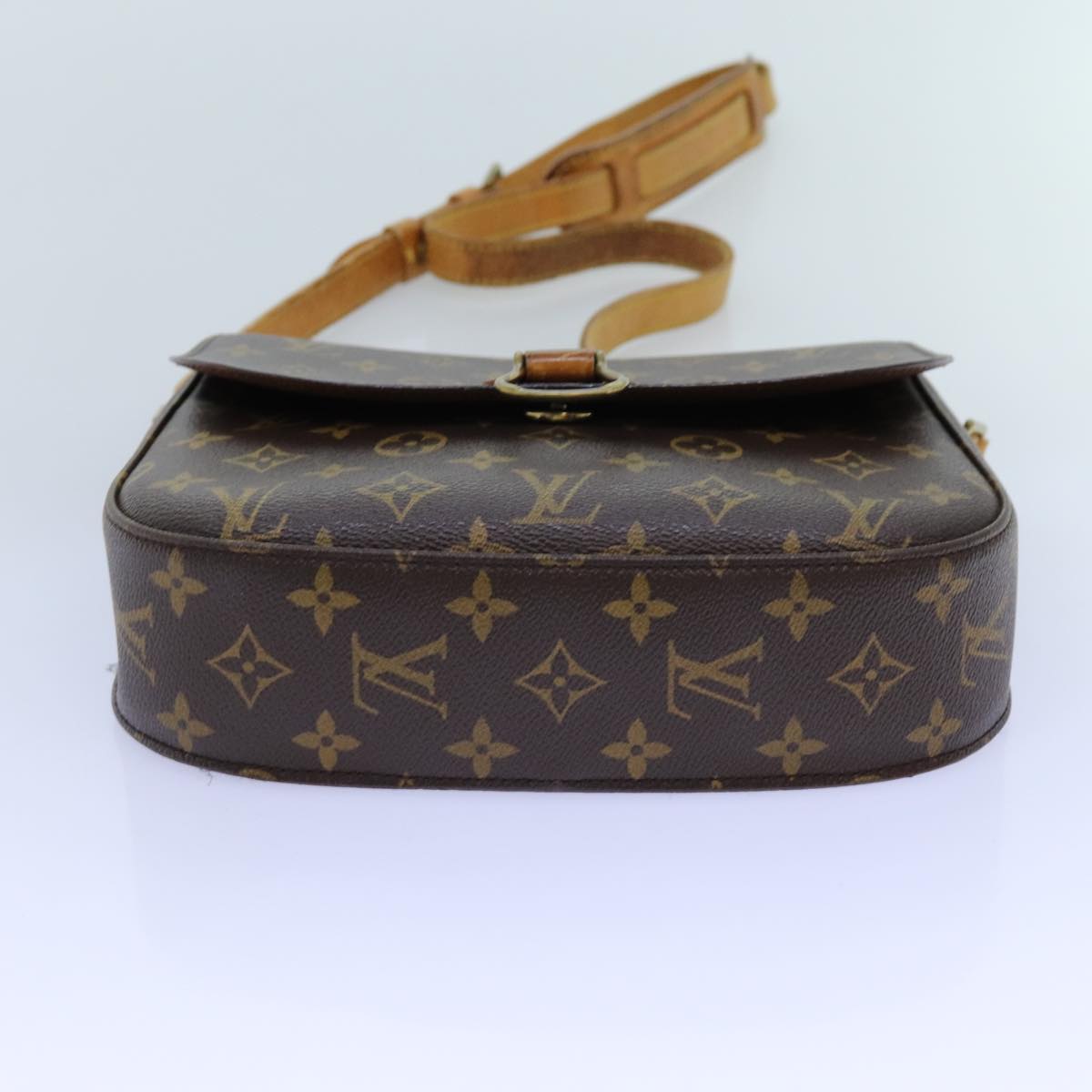 LOUIS VUITTON Monogram Saint Cloud GM Shoulder Bag M51242 LV Auth 72341