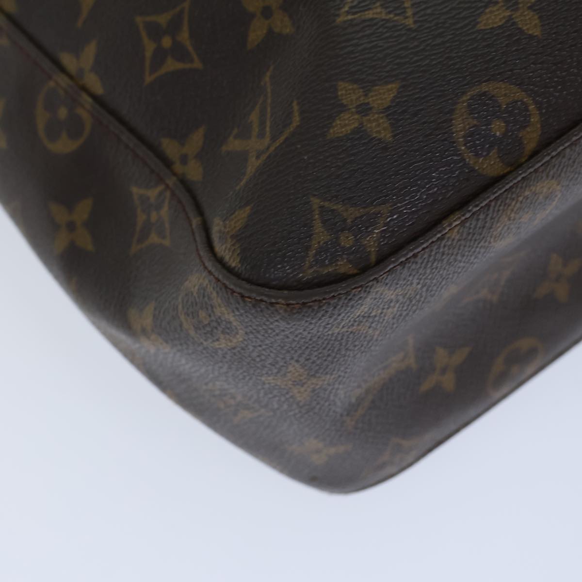 LOUIS VUITTON Monogram Looping GM Shoulder Bag M51145 LV Auth 72367