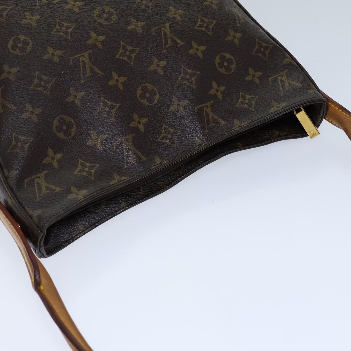 LOUIS VUITTON Monogram Looping GM Shoulder Bag M51145 LV Auth 72368