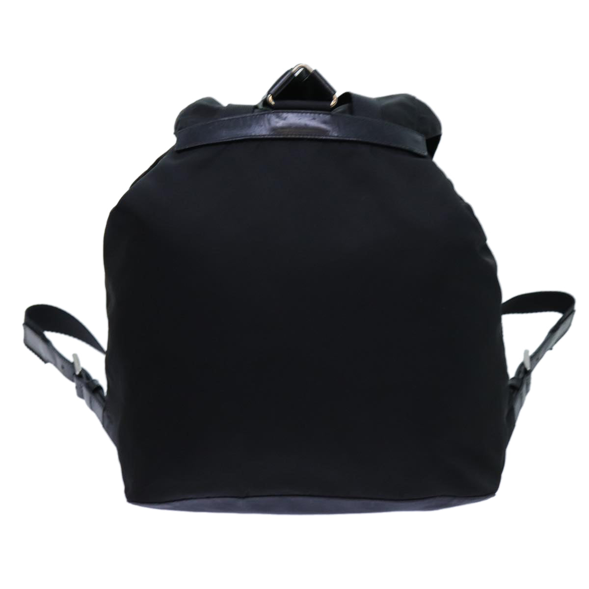 PRADA Backpack Nylon Black Auth 72489