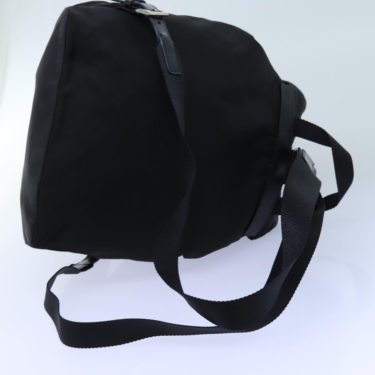 PRADA Backpack Nylon Black Auth 72489