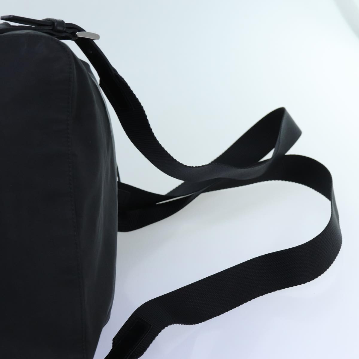 PRADA Backpack Nylon Black Auth 72489