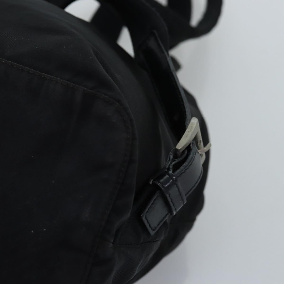 PRADA Backpack Nylon Black Auth 72491