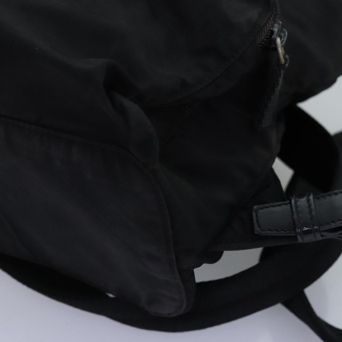 PRADA Backpack Nylon Black Auth 72491