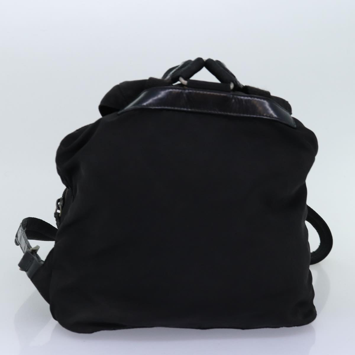 PRADA Backpack Nylon Black Auth 72491